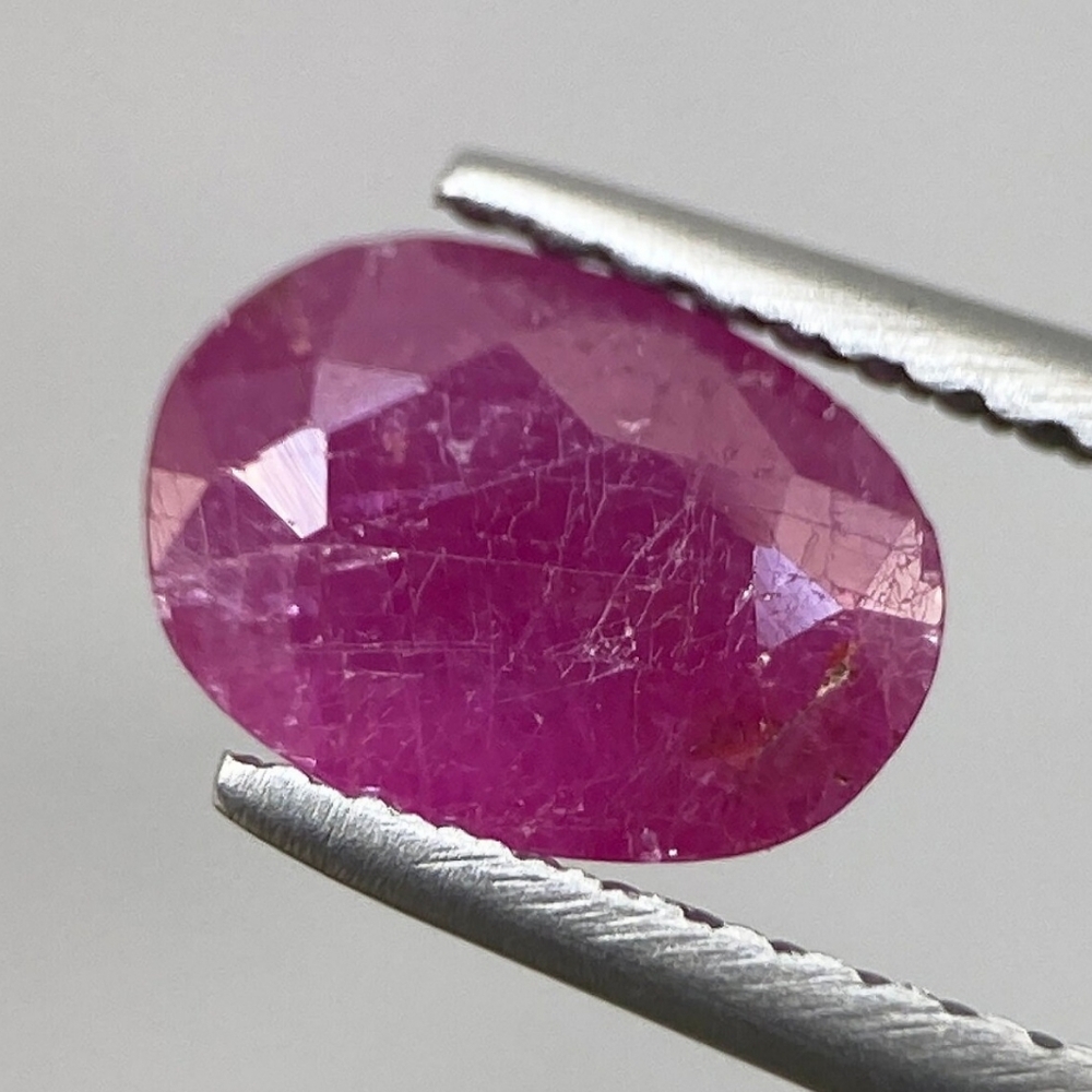 New 1.42ct Certified Burma Natural Unheated Ruby Loose Gemstone - Picture 2 of 5